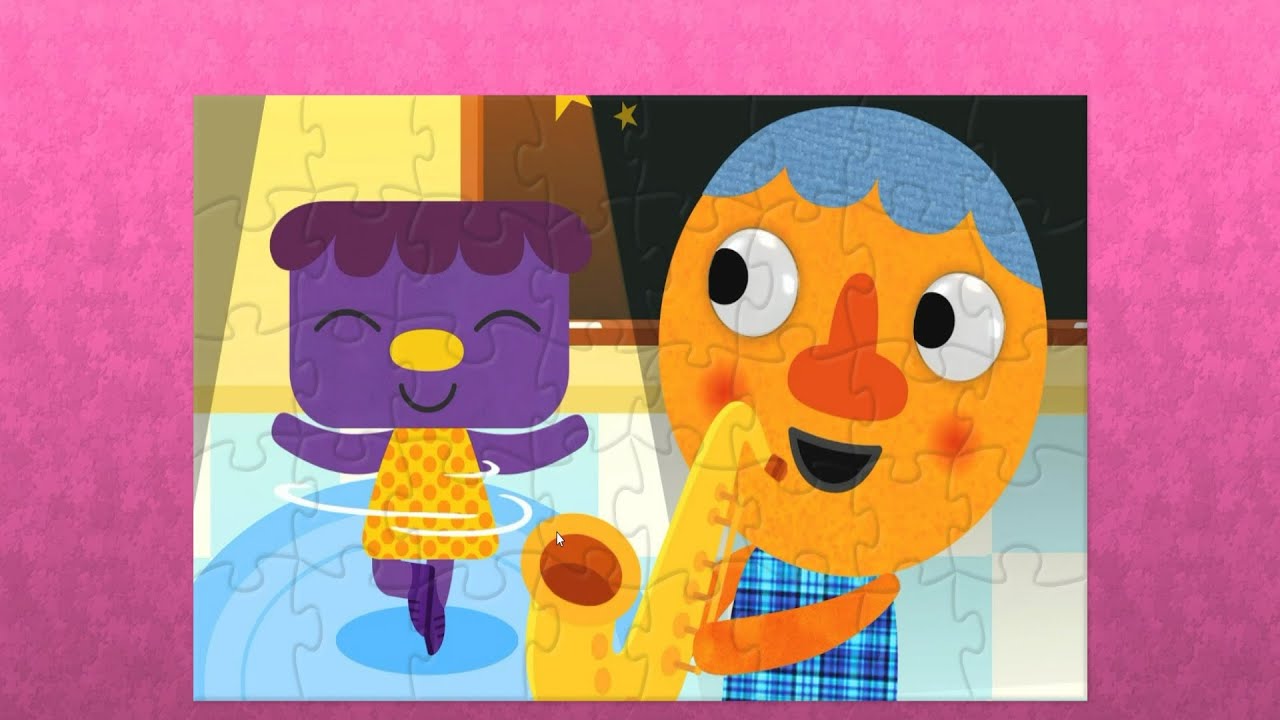 If You're Happy Noodle & Pals Super Simple Songs Puzzle - YouTube
