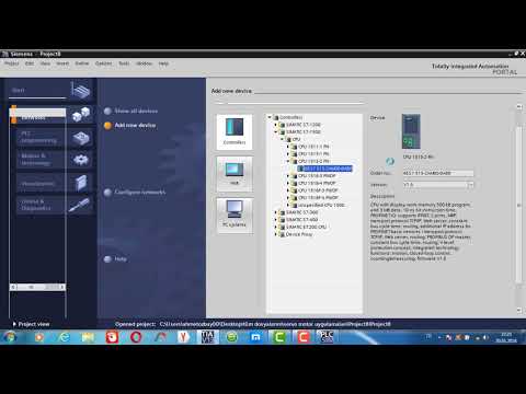 Siemens TİA PORTAL+PLCSIM ile S71200 S71500 simulasyon nasıl yapılır ?