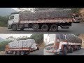 Bharat Benz Vs Ashok Leyland Trucks Struggling Hairpin Bend