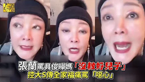 张兰骂具俊晔妈“没教好儿子” 控大S传全家福痛骂“恶心” - 天天要闻