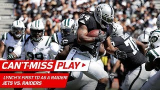 Marshawn Lynch's First TD as an Oakland Raider! | Can't-Miss Play | NFL Wk 2 Highlights