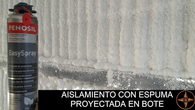 Cómo evitar las condensaciones? Solución mediante espuma proyectable 