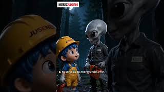 Own Alien Electric Chainsaw, Snap Photos With Aliens#Garden#tools#chainsaw#alien#energy#material