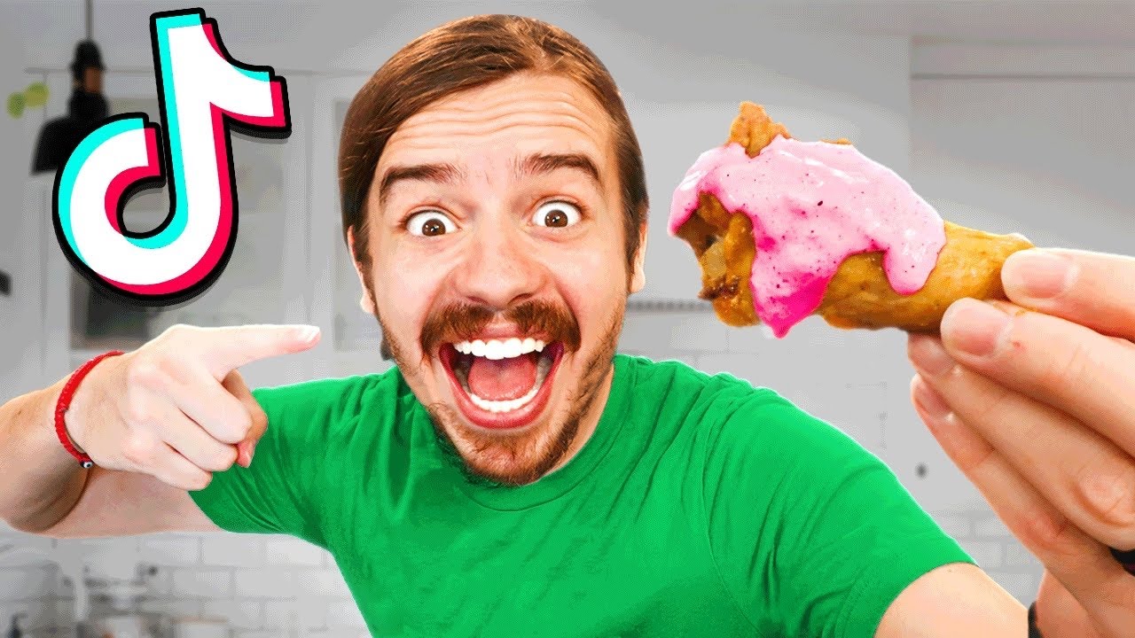 I Tried TikTok's Viral PINK SAUCE!! YouTube