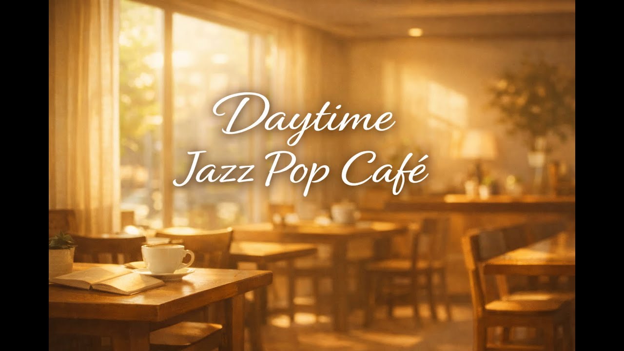 1 Hour 40 Min Daytime Jazz Pop Cafe Playlist | Warm & Relaxed Background Music