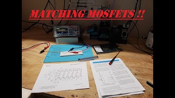 Matching Mosfets For Audio Amplifiers !!