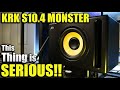 YOU NEED THIS SUB! | NEW KRK S10.4 SUBWOOFER REVIEW