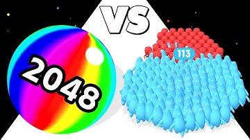 Ball Run 2048 vs Count Masters - Big Numbers part 1