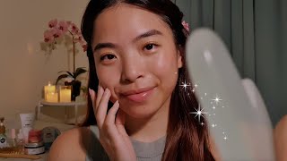 ASMR Soothing Skincare & Haircare Before You Sleep 🌿 Personal Attention with Gentle Layered Sounds