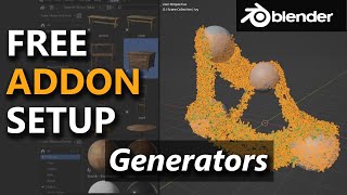 Blender - Free Addon Setup - Generators