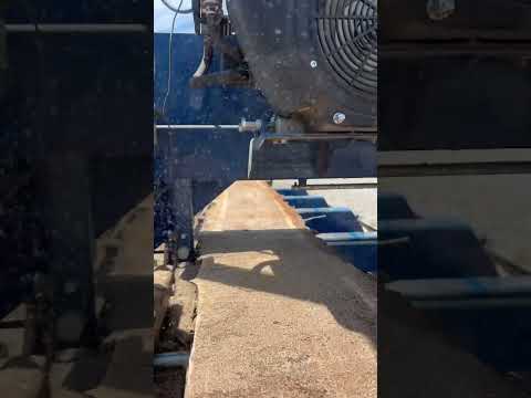Sawmill - Running sone black walnut on the Rangeroad 5032 #sawmill #rangeroad