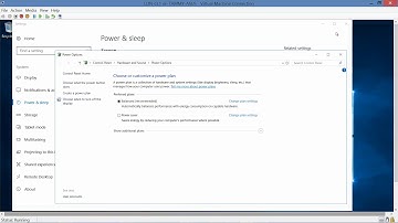 70 698 Installing and Configuring Windows 10 Exercise 4 2 Configuring Power Settings