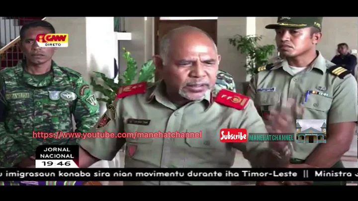 Maijor Lere Anan Timur - Iha Diferensia Entre Militar Hlo Politika No Koalia Politika