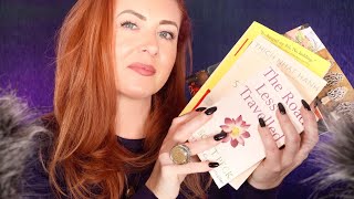ASMR Whisper Reading 🌟 Books, Page Flipping, Tapping on the Cover