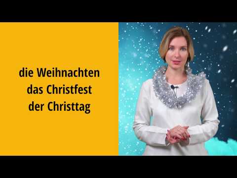 Рождество в Германии. Слова и пожелания на тему Рождества и Нового Года на немецком языке