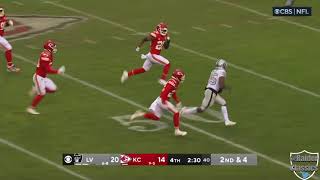 Zamir White puts 1 nail in KC&#39;s coffin with a huge 45 yd run