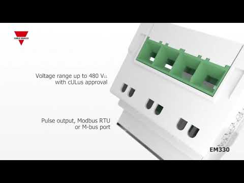 Carlo Gavazzi的EM330和EM340电能表