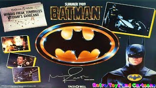 Batman Collector Cups Taco Bell Commercial Retro Toys and Cartoons - YouTube