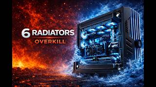 6 Radiators | RTX 5090 + 9950X3D Extreme Build | Project KRYOS