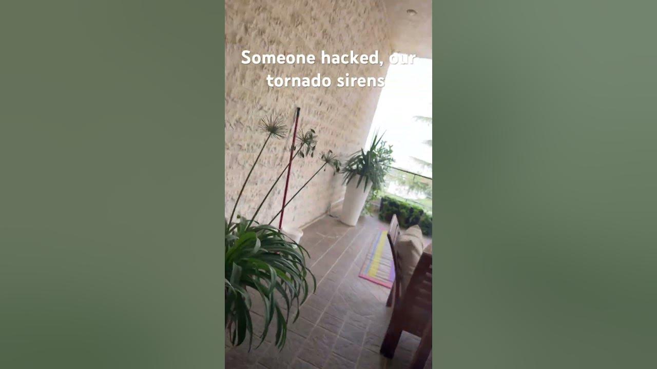 Someone hacked our tornado sirens, SpongeBob Someone hacked our tornado sirens, SpongeBob