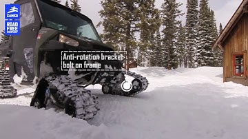 Tough & ready to haul - the Camso UTV 4S1 track system