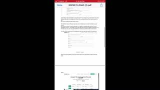 How To Apply For Rocket Loans | Part 2 | $50K screenshot 5