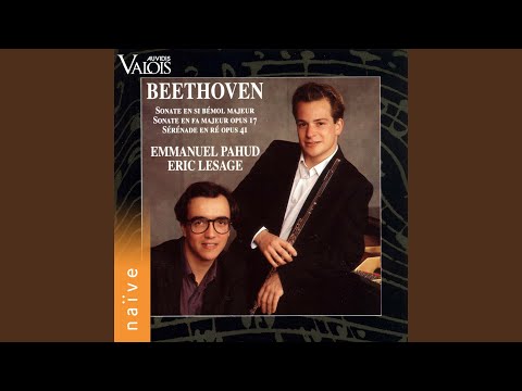 Serenade for Flute and Piano in D Major, Op. 41: I. Entrata. Allegro auf YouTube ansehen