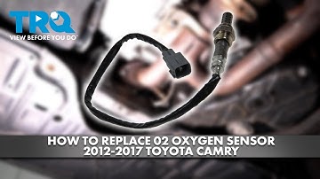 How to Replace Downstream 02 Oxygen Sensor 2012-2017 Toyota Camry
