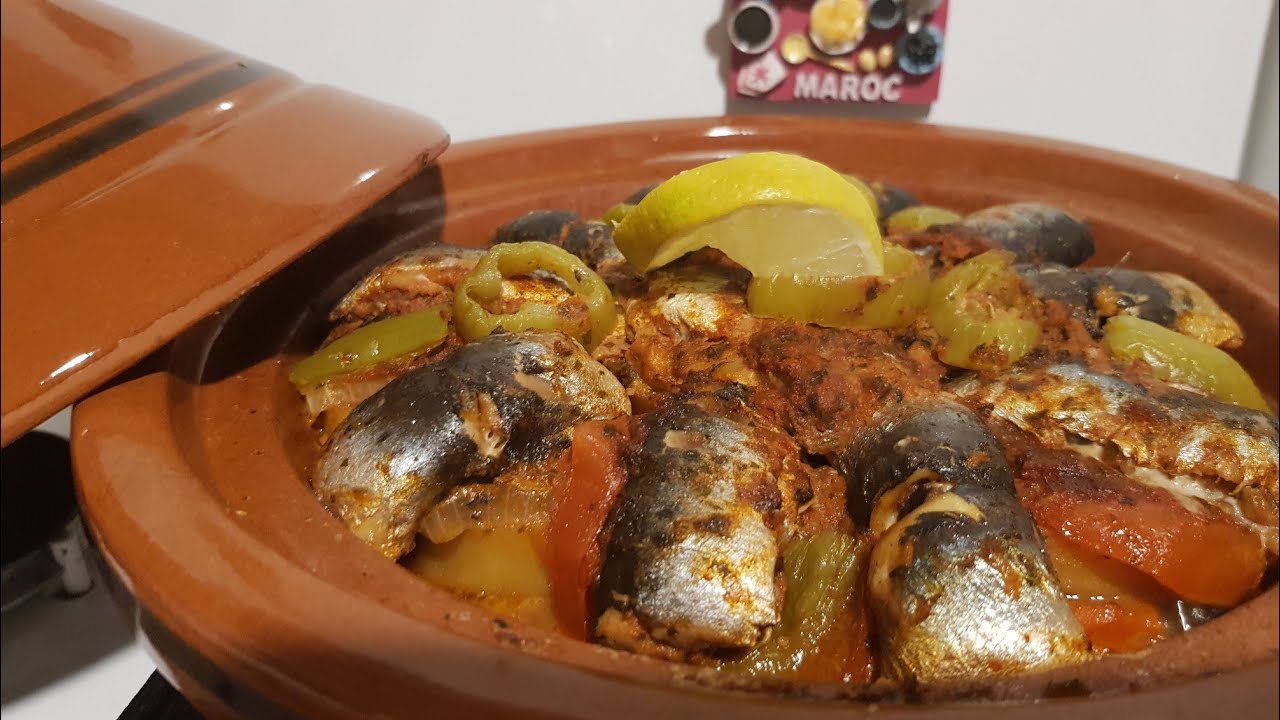 Tajine de sardines à la marocaine طاجين السردين بالخضر YouTube