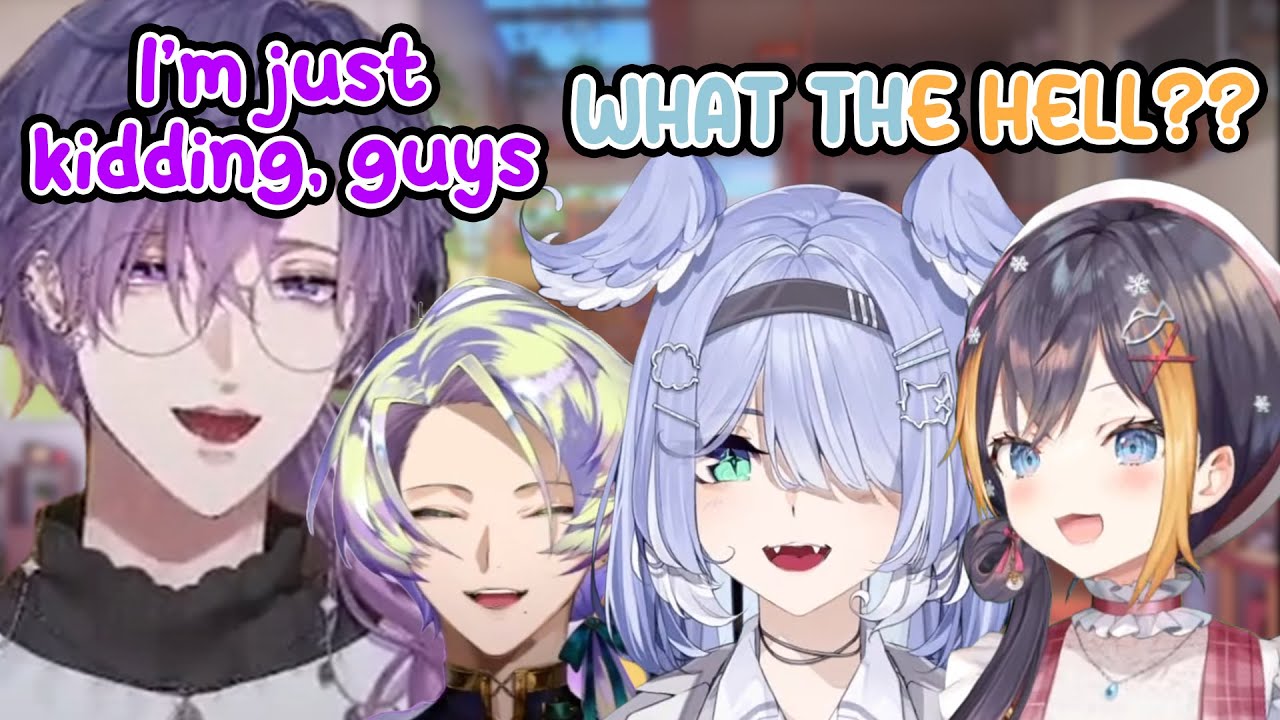 Uki pranks everyone at stream start