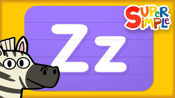 Learn the ABCs | Letter Z Words | Turn & Learn ABCs | ​​🌈 Super Simple ABCs
