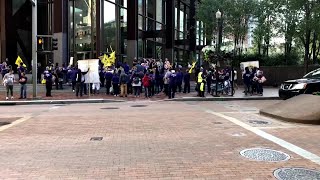 Reporter Update: Amy Wadas - Labor Union Protests