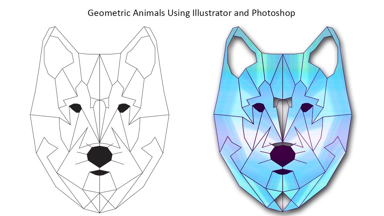 geometric animals designs