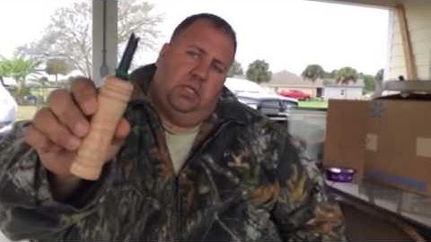 Open reed predator call