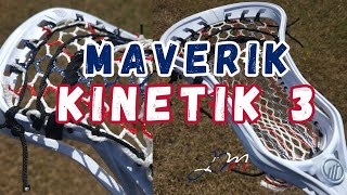 Maverik Kinetik 3 stringing pattern and shooting!