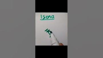 isma name logo request done #youtubeshorts #logo