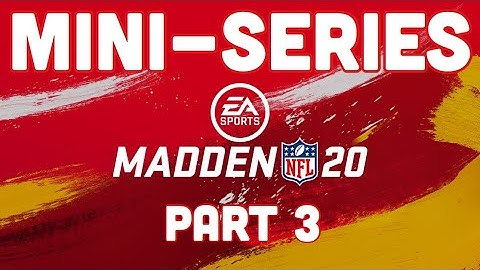 Madden 20 Realistic Simulation Rebuild Mini-Series (Tips) - Part 3