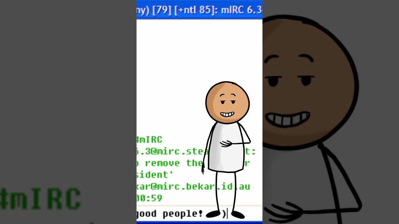 Do you remember mIRC?  