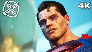 Suicide Squad SUPERMAN Boss Fight (Kill the Justice League) 4K Ultra HD