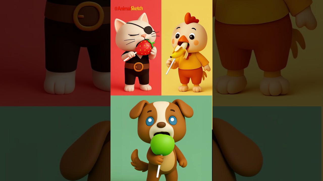 FRUIT LOLLIPOPS 🍭 | Fun Nursery Rhyme Songs For Kids | Learn Colors with 