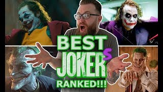 The Best Joker Performances RANKED!