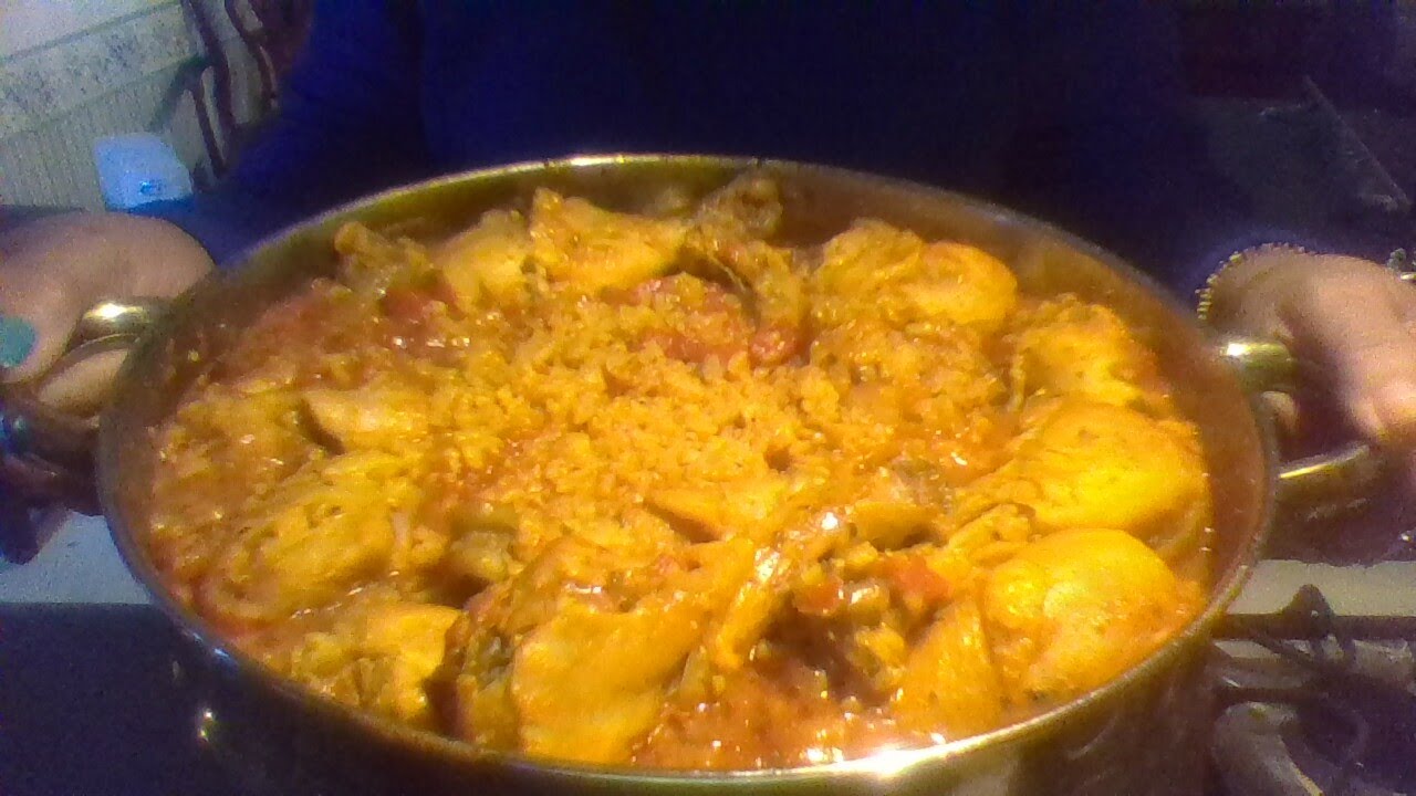 Spanish chicken and rice #cooking #Homecooking - YouTube