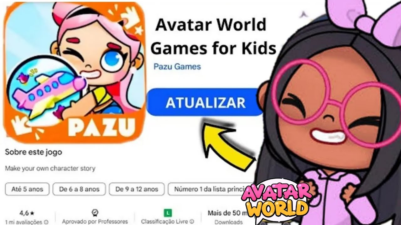 NOVA ATUALIZAÇÃO do AEROPORTO no AVATAR WORLD 😱 ️(Lua gamer) - YouTube