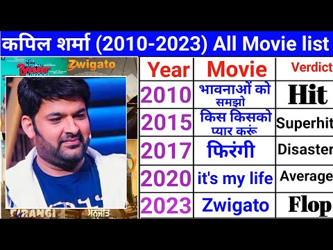Kapil Sharma All Movie List | Firangi Box Office Collection #kapilsharma