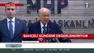Mhp Lideri Bahçeli Zafer Ancak Inananlarındır, Çok Isteyenlerindir