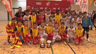 Aragó - Catalunya. Final de la Fase Única del Campionat d'Espanya Aleví Futbol Sala