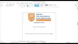 Proyecto final de la materia: ANÁLISIS Y SISTEMA DE SEÑALES, INGENIERÍA EN SISTEMAS
