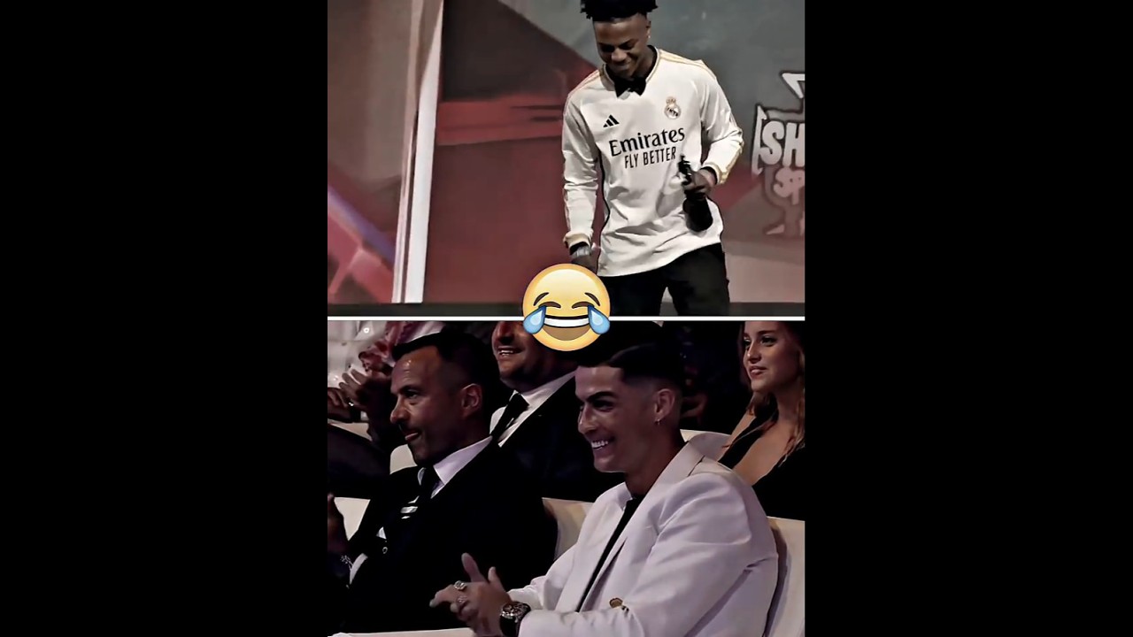 Ronaldo Reacts to IshowSpeed Siuuu 😂