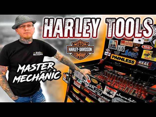 Harley Davidson Master Mechanic Toolbox Tour! - YouTube