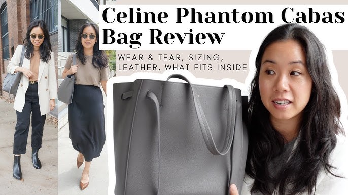 Celine Seau Sangle Bag Review - Sizing, Wear & Tear - whatveewore